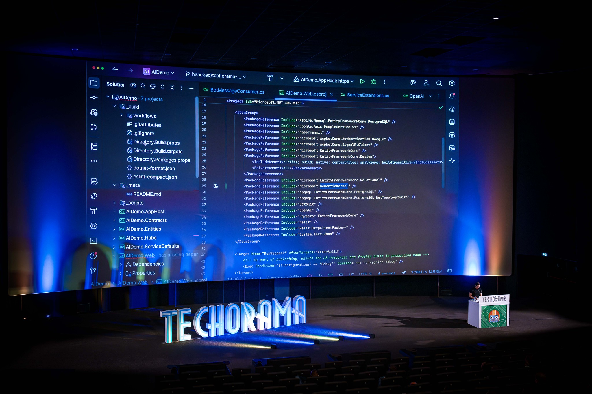 Techorama Crowd Techorama Crowd
